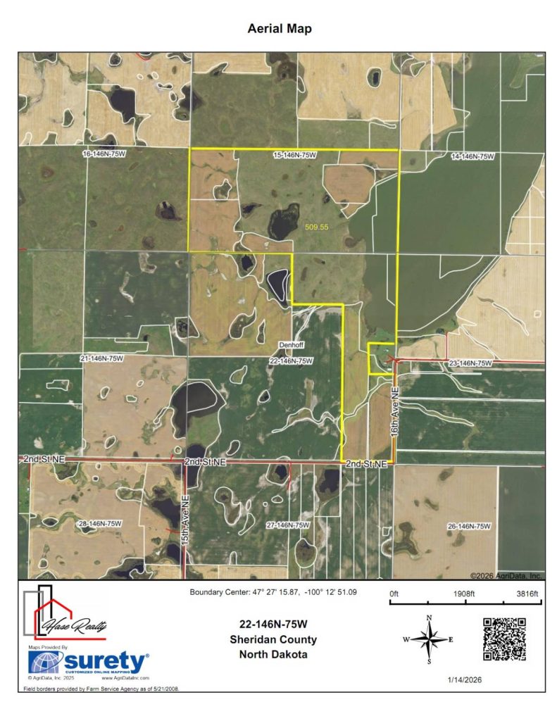 – 2nd St NE Denhoff, North Dakota — Denhoff, Sheridan County, ND — land — home for sale